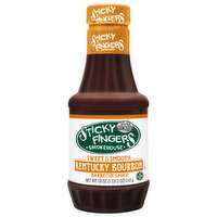 Sticky Fingers Barbecue Sauce, Kentucky Bourbon, Sweet & Smooth, 18 Ounce