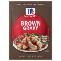 McCormick Brown Gravy Mix, 0.87 Ounce