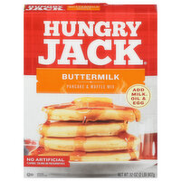 Hungry Jack Buttermilk Pancake & Waffle Mix, 32 Ounce