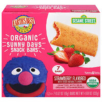Earths Best Sunny Days Snack Bar Strwbrry, 7 Each