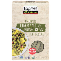 Explore Cuisine Organic Edamame & Mung Bean Fettuccine, 8 Ounce