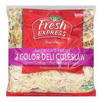 Fresh Express 3 Color Cole Slaw, 14 Ounce