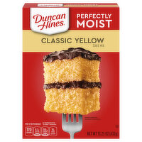 Duncan Hines Cake Mix, Classic Yellow, 15.25 Ounce