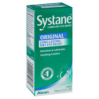 SYSTANE Eye Drops, Lubricant, Long Lasting, 0.5 Ounce