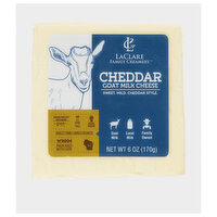 LaClare Farms Goat Milk Cheddar, 4 Ounce