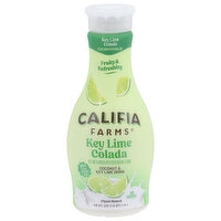 Califia Farms Plant Based Key Lime Colada Coconut & Key Lime Drink, 48 Ounce