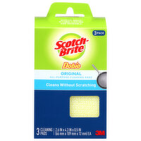 Scotch-Brite Dobie Cleaning Pad, 3 Each