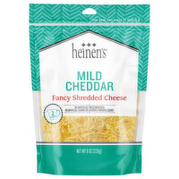 Heinen's Mild Cheddar Fancy Shredded Cheese, 8 Ounce