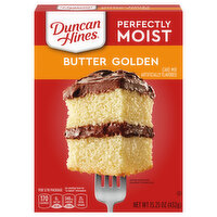 Duncan Hines Cake Mix, Butter Golden, 15.25 Ounce