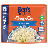 Bens Original Ready Rice Family Size Basmati, 17.3 Ounce