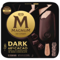 Magnum Ice Cream Bars Dark Chocolate, 3 Each