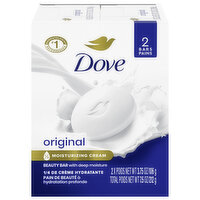 Dove Beauty Bar White, 2 Each