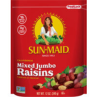 Sun-Maid Mixed Jumbo Raisins, 12 Ounce