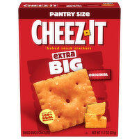 Cheez-It Extra Big Cheese Crackers, Baked Snack Crackers, Office and Kids Snacks, Original, 11.7 Ounce