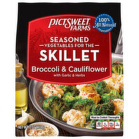 Pictsweet Farms Seasoned Vegetables for the Skillet Broccoli & Cauliflower, 13 Ounce