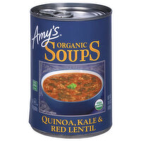 Amy's Kitchen Organic Soups Quinoa, Kale & Red Lentil, 14.4 Ounce