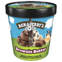 Ben & Jerry's Ice Cream Brownie Batter Core, 16 Ounce