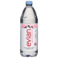 evian Natural Spring Water, 1 Litre