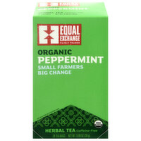 Equal Exchange Organic Peppermint Tea, 20 Each