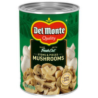 Del Monte Mushroom Stems, 8 Ounce
