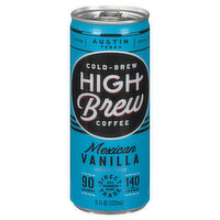 High Brew Cold-Brew Coffee Mexican Vanilla, 8 Ounce