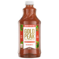 Gold Peak Unsweetened Black Tea Bottle, 59 Ounce