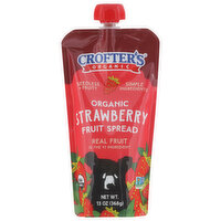 Crofter's Fruit Spread Strawberry, 13 Ounce