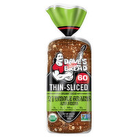Dave's Killer Bread Thin-Sliced 21 Whole Grains and Seeds Organic Bread, 20.5 Ounce