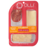 Olli Snack Pack Calabrese, Asiago, Crackers, 2 Ounce