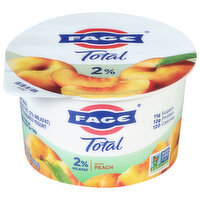 FAGE Milkfat Greek Strained Yogurt with Peach, 5.3 Ounce