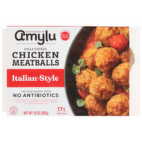 Amylu Italian Chicken Meatballs, 10 Ounce