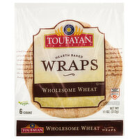 Toufayan Wraps, Wholesome Wheat, 11 Ounce