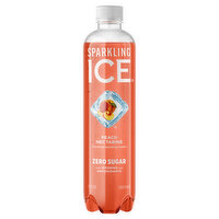 Sparkling Ice Peach Nectarine Sparkling Water, 17 Ounce