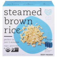 Grain Trust Organic Whole Grain Brown Rice Microwaveable Pouches, 30 Ounce