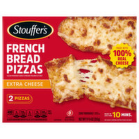 Stouffer's Frozen Pizza - Extra Cheese French Bread Pizza, 11.75 Ounce
