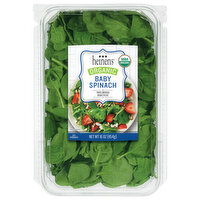 Heinen's Organic Baby Spinach, 16 Ounce