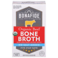 Bonafide Provisions No Salt Added Beef Bone Broth, 16.9 Ounce