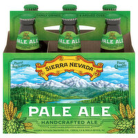 Sierra Nevada Pale Ale Beer Bottles, 6 Each