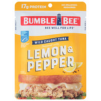 Bumble Bee Lemon & Pepper Seasoned Tuna Pouch, 2.5 Ounce