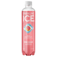 Sparkling Ice Pink Grapefruit Sparkling Water, 17 Fluid ounce