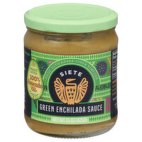 Siete Enchilada Sauce, Green, 15 Ounce