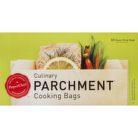 PaperChef Cooking Bags, Culinary Parchment, 10 Each