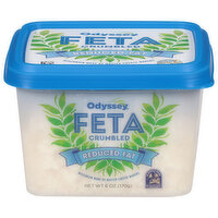 Odyssey Reduced Fat Crumbled Feta, 6 Ounce