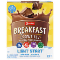 Carnation Breakfast Essentials Rich Milk Chocolate, 8 Each