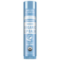 Dr Bronner Lip Balm Organic Naked, 0.15 Ounce