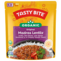 Tasty Bite Indian Madras Lentils, Organic, Original, Mild, 10 Ounce