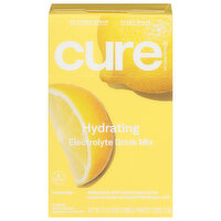 Cure Hydrating Electrolyte Drink Mix Lemonade, 8 Each