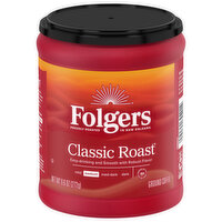 Folgers Classic Roast Can, 9.6 Ounce