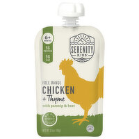 Serenity Kids Pouch Chicken Thyme, 3.5 Ounce