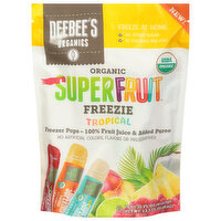 DeeBee's Organics Superfruit Freezie Tropical, 10 Each